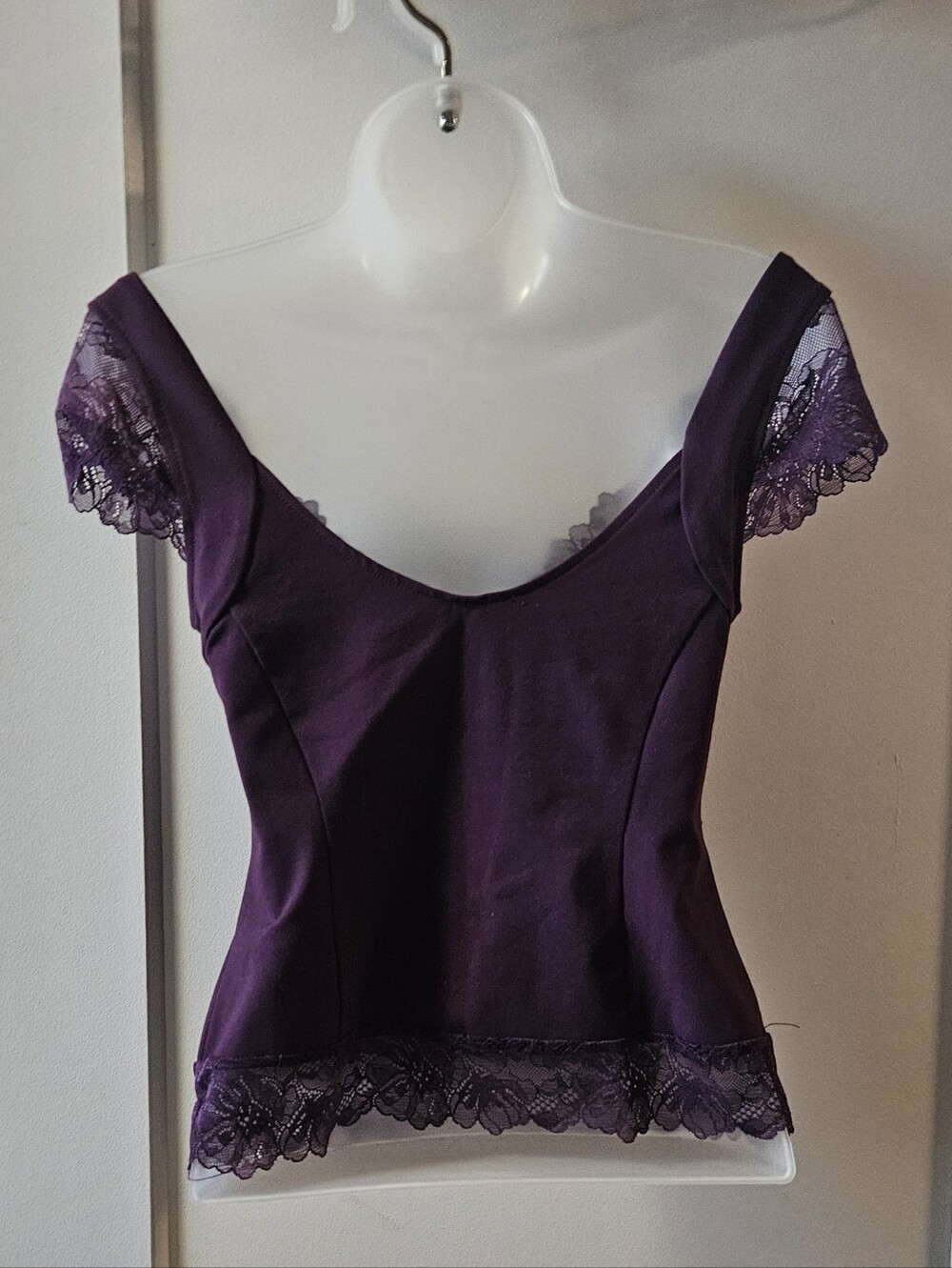Free People Better Not Cami Deep Plum - Picture 3 of 3